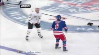 Jake Dowell vs Brandon Prust Dec 13, 2011