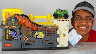 Dinosaur Mega Play Set, Can You Trap Dinosaur In The Dino Cage , Kids Connection Toy, Baby Dinosaurs