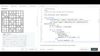 Sudoku Solver - Leetcode 37 - Backtracking - Python