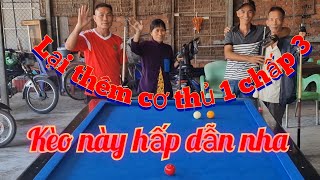 lại thêm cơ thủ 1 chấp 3 sét rất hay và vui