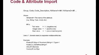 LGO Video Guide: Codelist Import Script