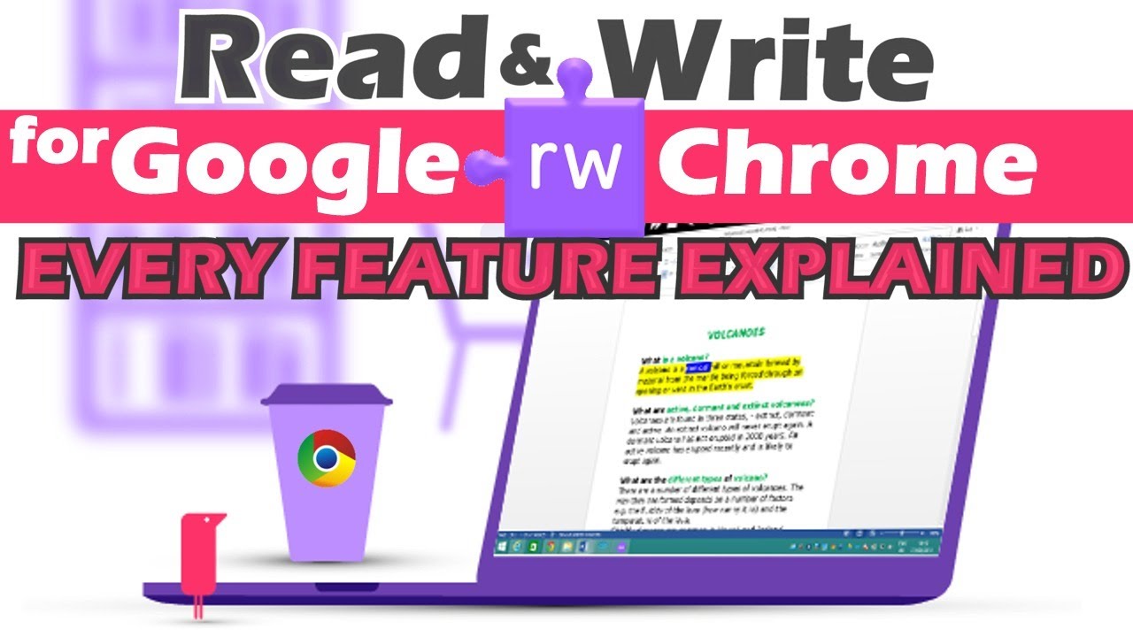 How To Use Read Write Google Chrome Web Extension Tutorial For