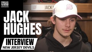 Jack Hughes Discusses Representing USA Hockey in Four Nations, Auston Matthews vs. Connor McDavid