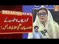 Uzma Bukhari Hard-Hitting Reaction Over Governor Punjab Statement | Breaking News | GNN