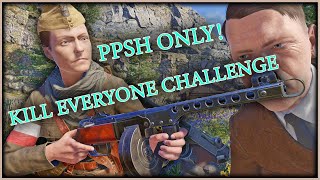 PPSh 41 Only! - Kill Everyone Challenge | Sniper Elite 5 1440p