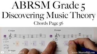 ABRSM Discovering Music Theory Grade 5 Chords Page 56 with Sharon Bill