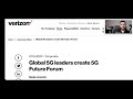 5g progress in the technology organizations forming