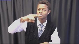 Trayshun Holmes-Gournais is 2022 Oregon Poetry Out Loud champion