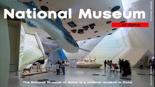 Amazing 360 Video Inside Qatar National Museum | Full Tour Inside | Cinematic Version | 4K