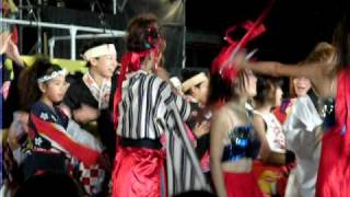 どまつり2009前夜祭の総踊り