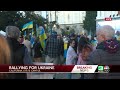 Hundreds gather in Sacramento for Ukrainian solidarity rally