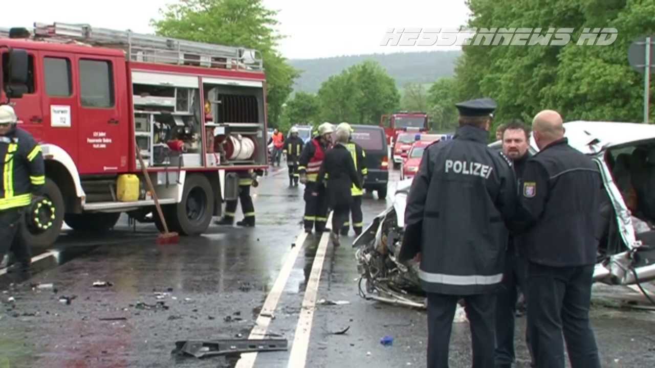 Horror-Crash - Drei Tote Nach Unfall Auf Der B27 Bei Bebra 23.05.2013 ...