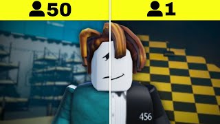 I Put 50 Youtubers in Roblox The Squid Game for $10,000 Robux