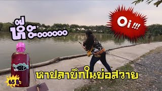 13.บ่อตกปลากัปตัน รังสิต Captain Fishing Park ตามหาบึกในบ่อปลาสวาย  /ครอบครัวติดบ่อFamily Fishing