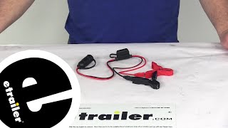 etrailer | Ultimate Overview of the NOCO 12V Plug with HD Battery Clamps