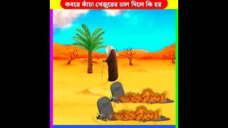 কবরে কাঁচা খেজুরের ডাল দিলে কি হয়.#islamic #islamicvideo #viralvideo #newsfeed #facts