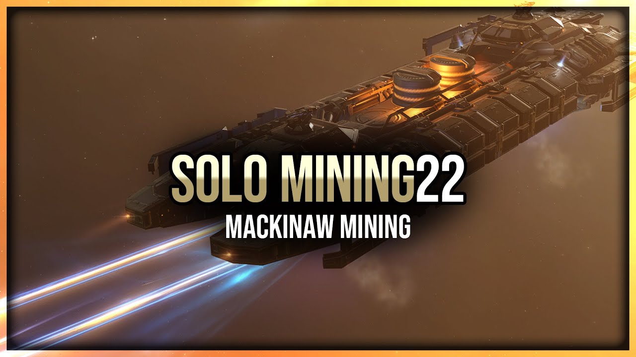 Eve Online - Mackinaw Mining - Solo Mining - Episode 22 - YouTube