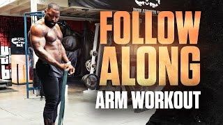 Follow Along Arm Workout | No gym needed @MikeRashidOfficial