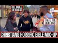 CHRISTIAN CONFUSES QURAN WITH BIBLE VERSE - WATCH WHAT HAPPENS NEXT