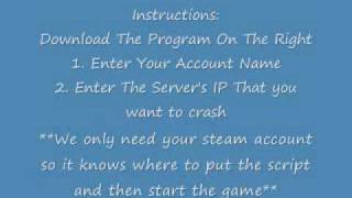 Counter-Strike Source Server Crasher by SEexploits