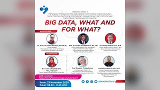 WEBINAR | BIG DATA, WHAT AND FOR WHAT?