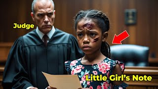 Little Girl’s Note to Judge Changes Everything—What Happens Next Will Shock You  True Story