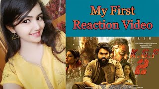 Suggest Me ? KGF Chapter 2 Cute Girl Reaction | My First Reaction On KGF 2 Movie Trailer | #Saumya