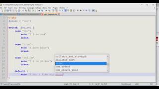 PHP Bangla tutorial Part 019 switch statements