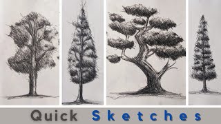 Quick sketching with pencil | Quick sketching tutorial | কুইক স্কেচ্ #quicksketch #artworm