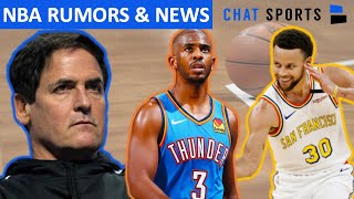 NBA Rumors & News: Chris Paul Trade To Knicks? + Mark Cuban Fined $500K & Steph Curry Returns