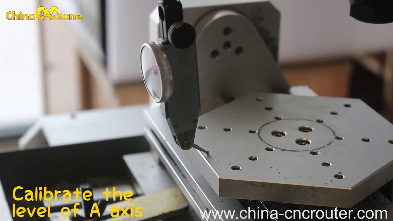 5-axis CNC Machine A & B Axis Calibration ChinaCNCzone - YouTube