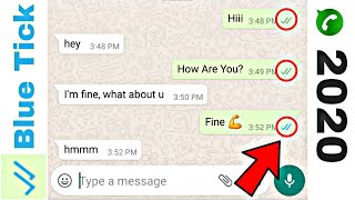 [Hindi] Whatsapp Blue Tick Not Showing Problem Solved ✔️ 2020