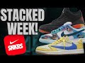 BIGGEST WEEK YET ON SNKRS! TRAVIS SCOTT JORDAN 1 LOW ELKINS, SB FUTURA DUNK LOW, & J BALVIN RIO 3’S!