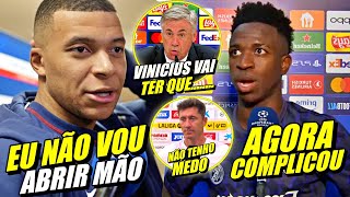 REAL ENLOUQUECEU !! OLHA O ABSURDO COM VINI JR POR CAUSA DE MBAPPÉ | LEWA MANDA A REAL E MAIS