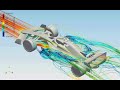 UFOCFD (octree) F1 car aerodynamics