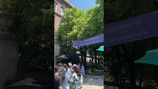 コロンビア大学の卒業式！👏 #columbiauniversity #manhattan #ニューヨーク生活 #一度は行きたい #有名 #コロンビア大学 #卒業式 #芸術家 #音楽家 #音楽の街