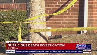 Police investigating suspicious death in Altoona