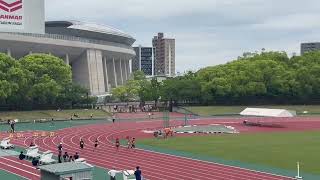 第16回南部忠平杯大阪マスターズ陸上競技大会 男子100m