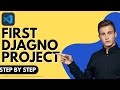 How to Create Frist Django Project in Visual Studio Code (2024)
