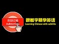 【字幕快说】城市之光 city lights跟着电影字幕学英语学中文learning chinese with full movie subtitle