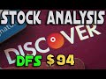 stock analysis discover financial services dfs best credit card company