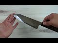 hatsukokoro sunaarashi vg10 kurozome bunka 180mm unboxing