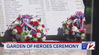 Garden of Heroes ceremony honors fallen service members
