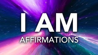Affirmations for Health, Wealth, Happiness, Abundance "I AM" with Sleep Music, 30 Day Program