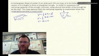 6.3 Optimization Problems (Calculus 30)
