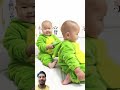 两只小捣蛋又来喽😄#人类幼崽 #两个皮夹克#cutebaby #funny #萌娃