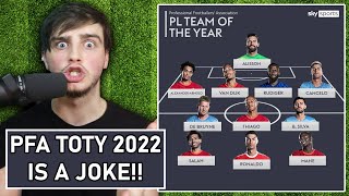 SALAH WINS PFA PLAYER OF THE YEAR 2022!... But the TOTY IS A JOKE!!