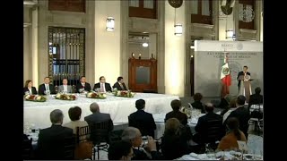 Peña Nieto llama a proyectar a México en el mundo