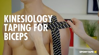 Kinesiology Taping for Biceps Tendon - How to Apply Kinesiology Tape for Biceps Pain