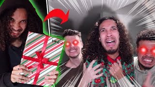 MY EVIL TWIN GAVE ME A HAUNTED CHRISTMAS PRESENT AT 3 AM!! (IT MADE MY FRIENDS EVIL!!)